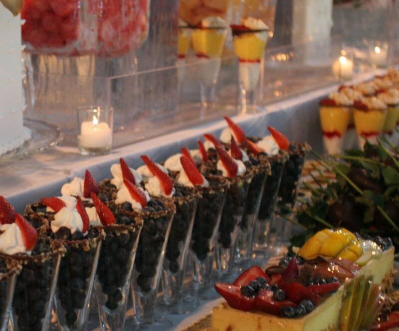 Kosher SWEET TABLE desserts Wedding banquet Gladstones Caterers Toronto Kehila Centre - Gladstones Caterer
